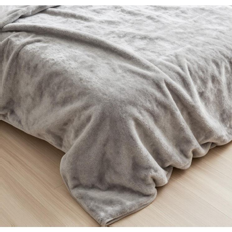 Grey Flannel Blanket