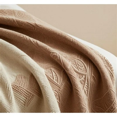 Classic Carved Flannel Blanket