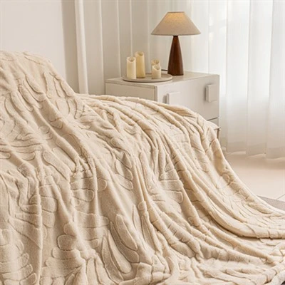 Faux Rabbit Fur Blanket