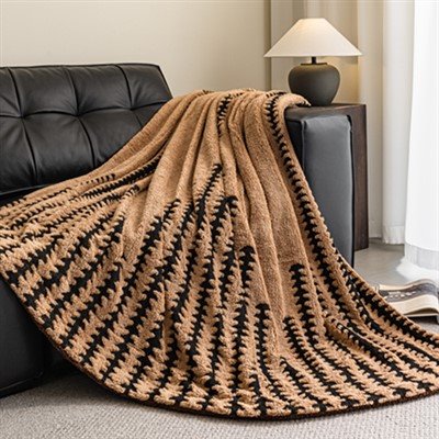 Jacquard Sherpa Blanket